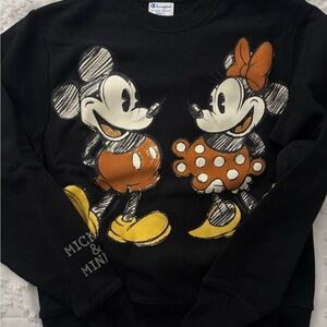 Champion Black Reverse Weave Sweatshirt